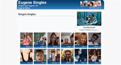 Desktop Screenshot of eugenesingles.com